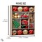 Rustic Christmas Adventure Ornament Bauble 60 Piece Set, Camping Truck, Acorns, Woods Theme